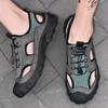 Summer Closed Toe Sandals Beach Shoes New Outdoor Leisure Mesh Hollow Men's Shoes Breathable Coros Shoes