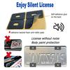Aootf Carbon Fiber License Plate Frame- Handcrafted of 100% Real Carbon Fiber Cloth Wrap Stainless Steel Frame | Rustproof License Plate Screws with