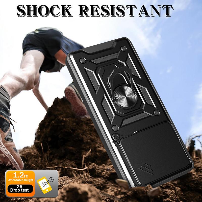 Para Xiaomi Redmi Note14 pro plus Funda Armadura a Prueba de Golpes 4G/5G con Soporte para Coche - Protección Lente de Cámara Cubierta de Teléfono