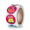 100-500pcs Cute Happy Birthday Sticker Birthday Gift Decoration Label Sealing Balloon Cake Label Packaging Scrapbook Sticker