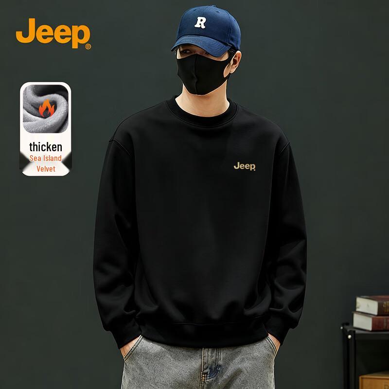JEEP Unisex Winter & Autumn Hoodies and Crewneck Sweatshirts