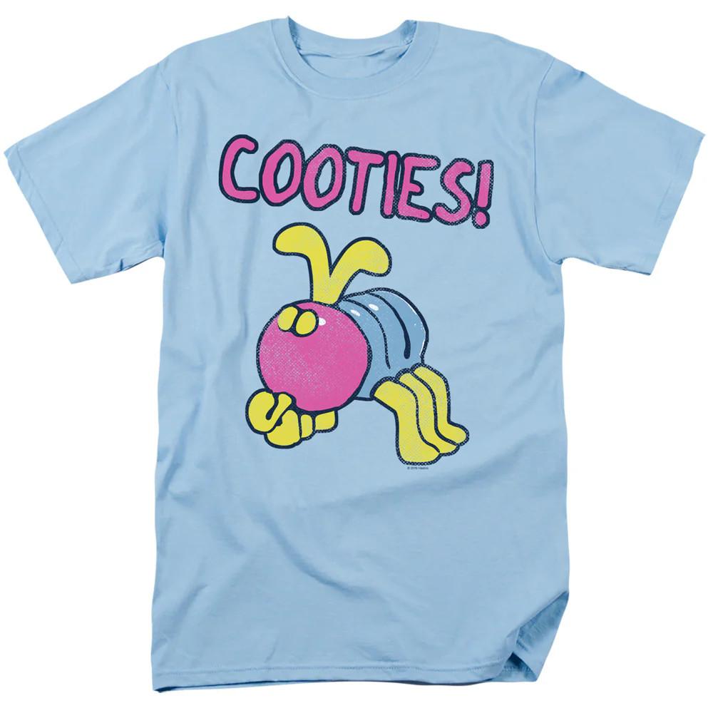 Cootie Ive Got Cooties Mens T Shirt Light Blue Officially Licensed Unisex T-Shirt