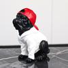 Kunst Ornamenter Moderne tegneserie Dyr Bulldog Skulptur Myke dekorasjoner Butikk Resepsjon Stue Modell Romdekorasjoner