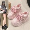 2025 Women's Thick-Soled Height-Enhancing Casual Sneakers – Spring/Autumn Fashion
