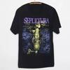 New Sepultura Chaos AD Purple Black Short Sleeve Men All Hirt
