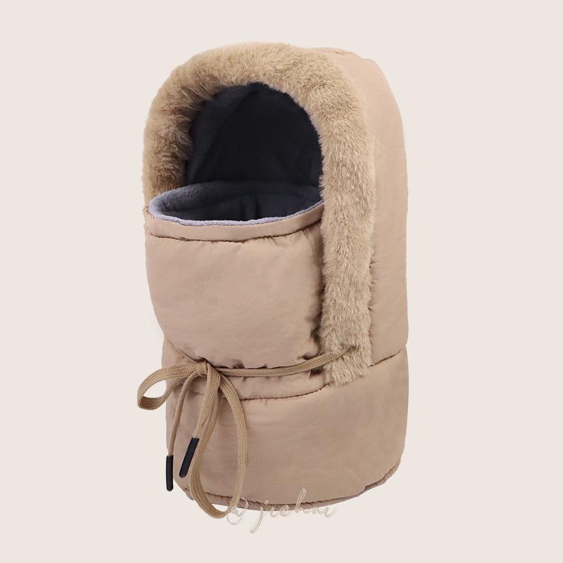 Lei Feng hat men's and women's winter riding warm mask cold wind motorcycle scarf headgear integrated hat can wear helmet