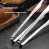 ZISIZ Stainless Steel Buffet Food Tong
