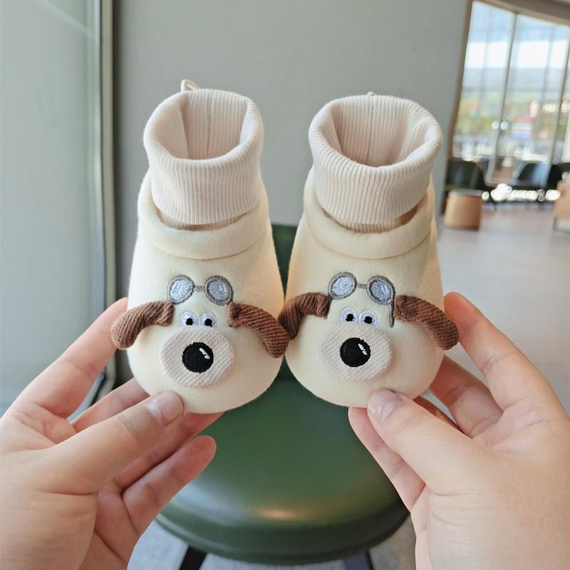 Comfort Baby Shoe Soft Soles Anti Slip Baby Girl Shoes Anti Slip Versatile Walkers Cartoon Trendy Boy Shoe Cute Baby Socks Shoes