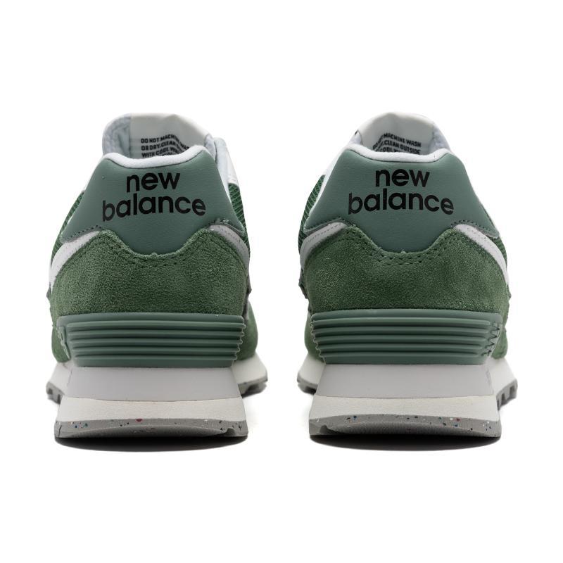 New Balance 574 Shoes 'Green White'