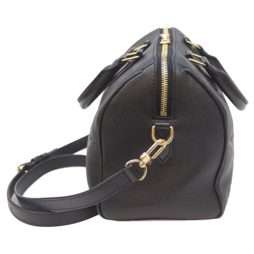 LOUIS VUITTON M58951 Imprint Noir Speedy Bandolier 25 Boston bag NoirUsed