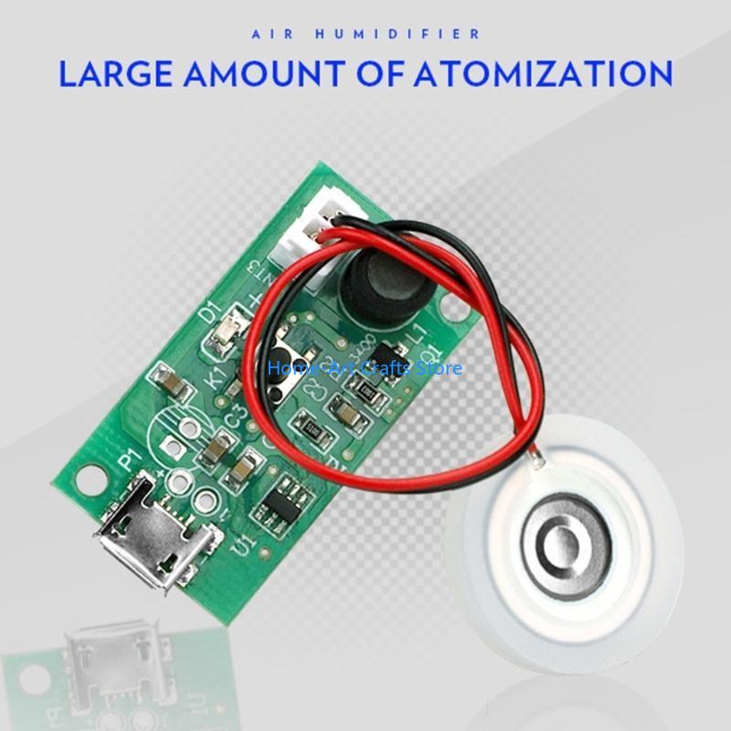 Y3NA 20mm USB 5V Ultrasonic Mist Maker Driver Circuit Board Fogger Atomization