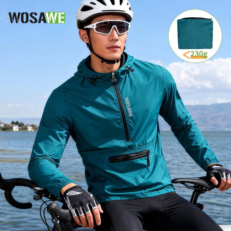 Lightweight Windproof Cycling Jacket Outdoor Sports - Running Hiking Fishing UV Protection