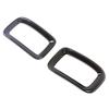 For GWM Tank 300 2024 2024 Rear Bumper Fog Light Lamp Eyelid Frame Cover Carbon Trim Glossy Black Foglight Eyebrow Car Styling