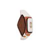 New COACH Calfskin Sling Bag, Fanny Pack Tubas Men's Chalk White & Sunset Red CE552-QBV1T
