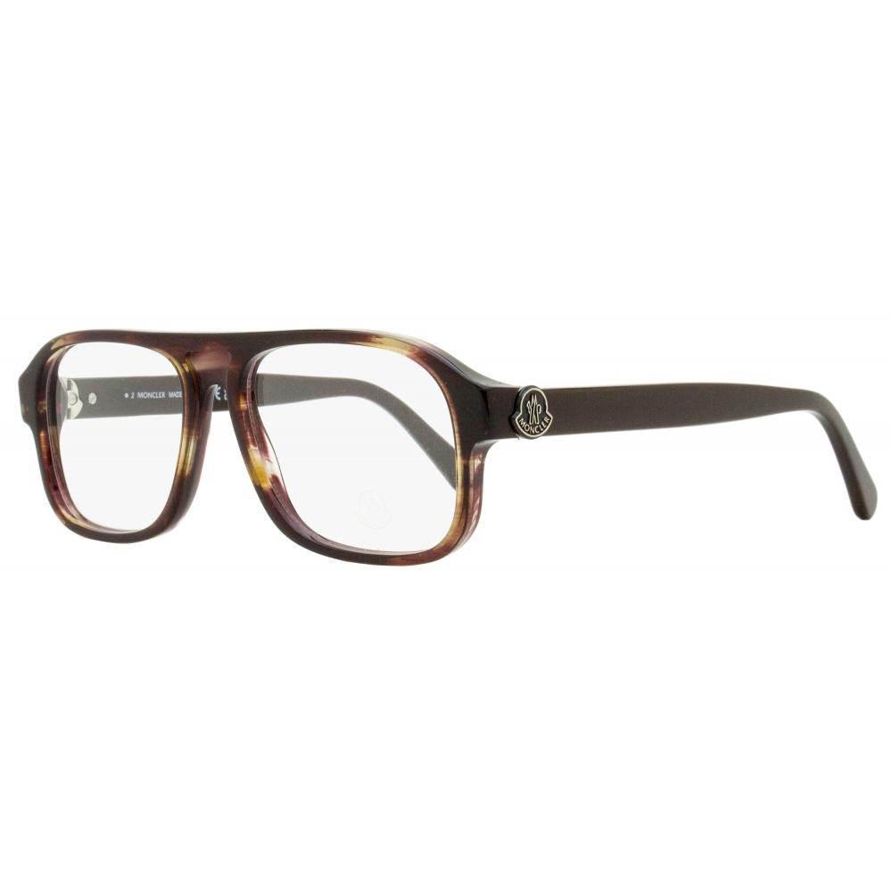 

Men S Rectangular eyeglaSSeS Ml5198 062 Brown Horn 54mm 062
