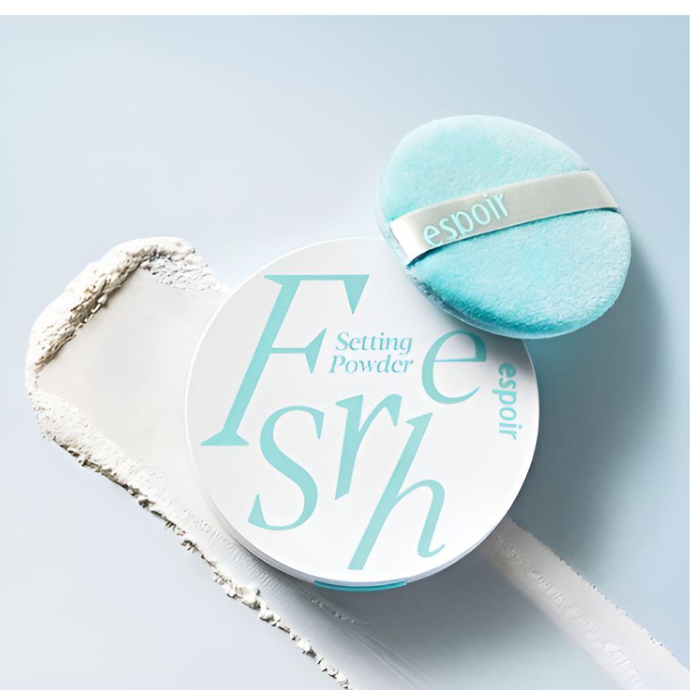 Espoir Fresh Setting Powder 9g Oil Control Matte Finish Loose Powder White