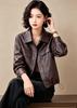 EST+II Retro Cool Lapel Zipper Short Jacket