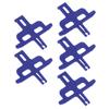 5pcs Bicycle Disc Brake Spacer Blue Compact Supporting Function Easy Assemble Bike Accessories