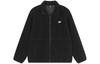 Velvet Feel Coat Men's Black AMJ33333-BK