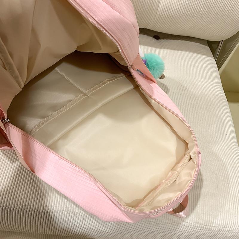 Large Capacity Junior High School Student Schoolbag Girls Travel Lightweight Backpack