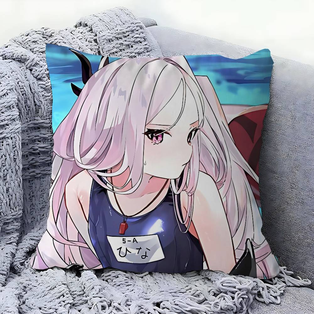 Anime Sorasaki Hina Pillow Gift Home Office Decoration Bedroom Sofa Car Cushion Cover Case 45x45