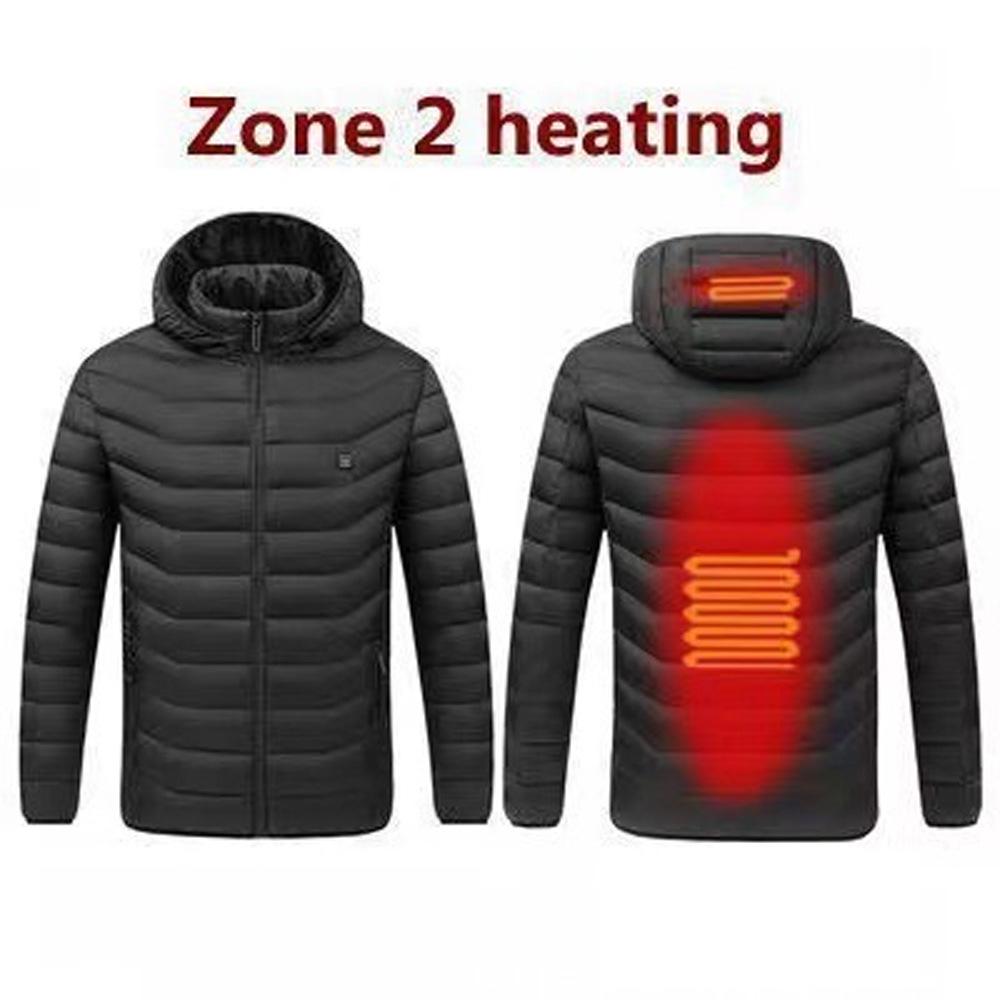Smart Heated Cotton Coat - Outdoor Electric Heating Suit