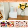 3Pcs Acrylic Buffet Riser Food Display Stands Stackable Desktop Food Stand Dessert Cake Buffet Party Display Decorating Box