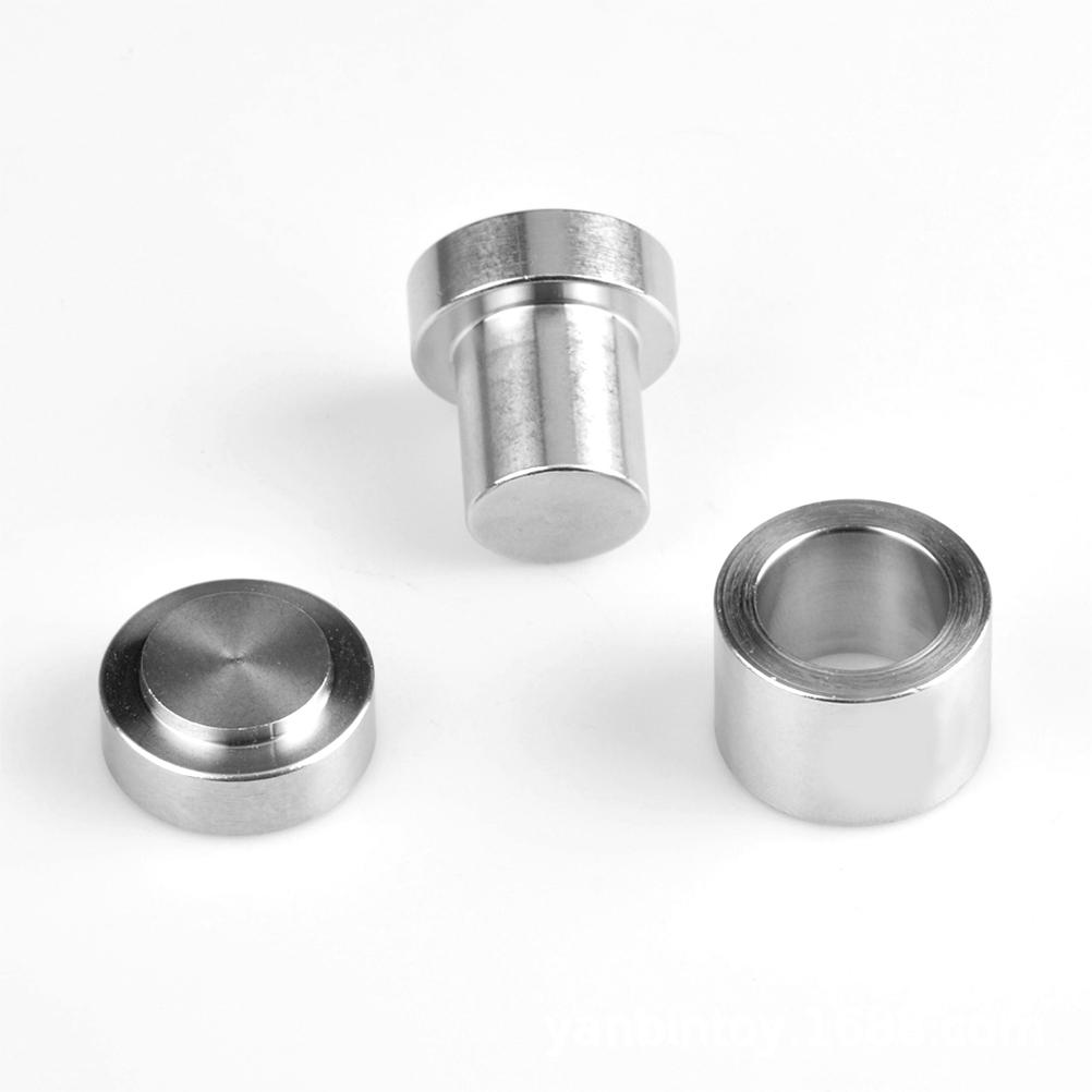 Домашний маленький ручной пресс для таблеток из молока DIY (одна форма) серебряный