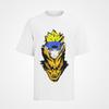 Bio-Baumwolle Herren T-Shirt Herren Damen T-Shirts Oberteil für Naruto Itachi Uchiha Sharingan Fans Anime Manga
