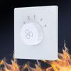 Type 86 Ceiling Fan Speed Adjuster Concealed Speed Controller 5-gear Adjust Easy to Use Wall Control for Office Home