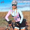 Women's Cycling Monkey MTB Jumpsuit Long Sleeved UV Resistant Bicycle Clothing Feminino Jumpsoit Ciclismo