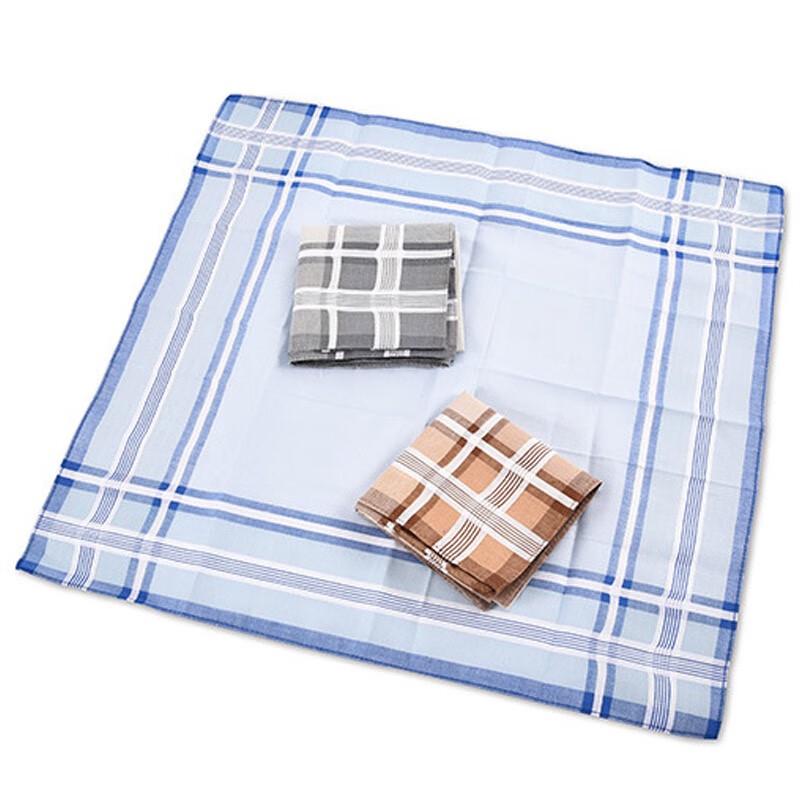 GLO-STORY Zestawy 3 sztuk bawełnianych chusteczek