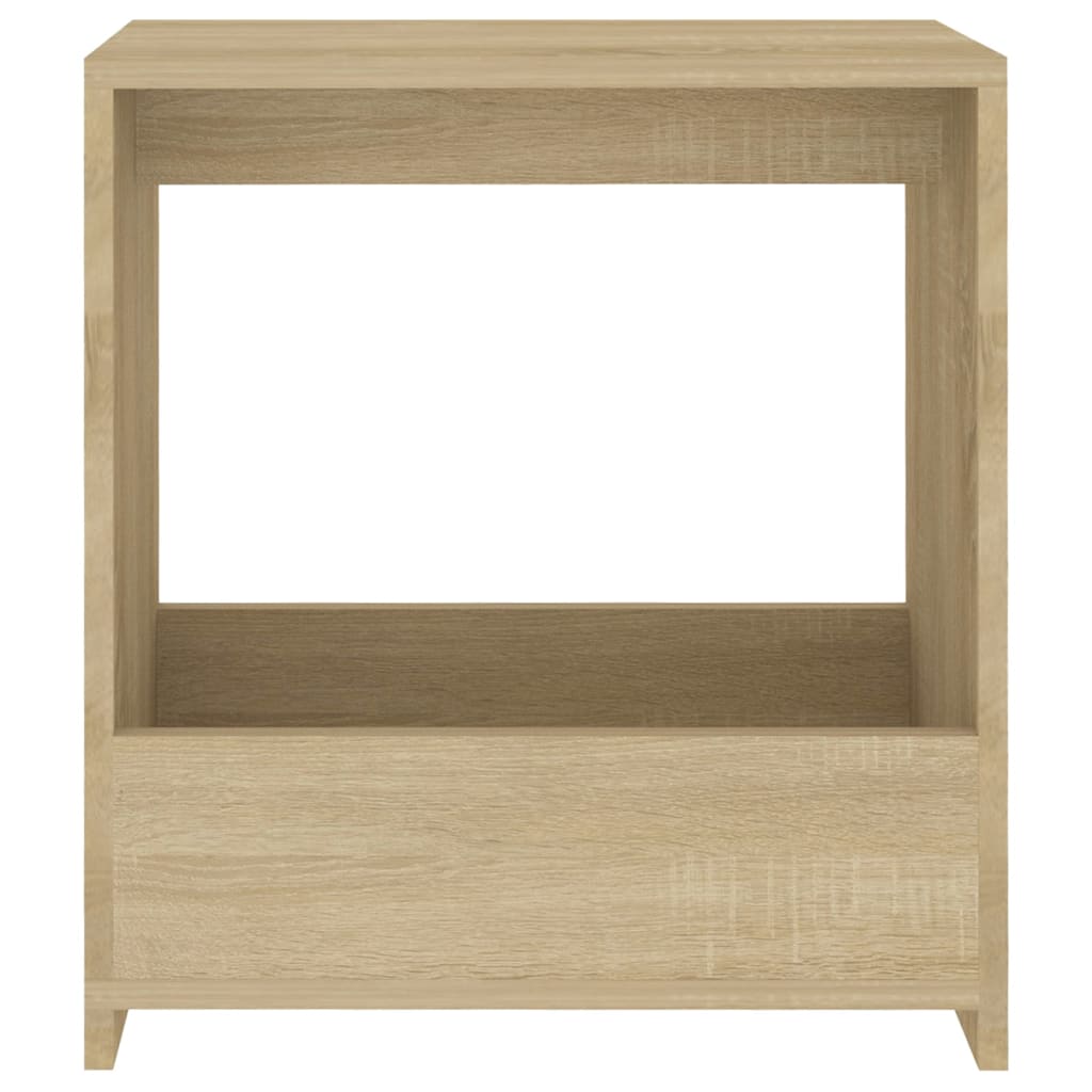 Side Table Sonoma Oak 50x26x50 cm Particleboard