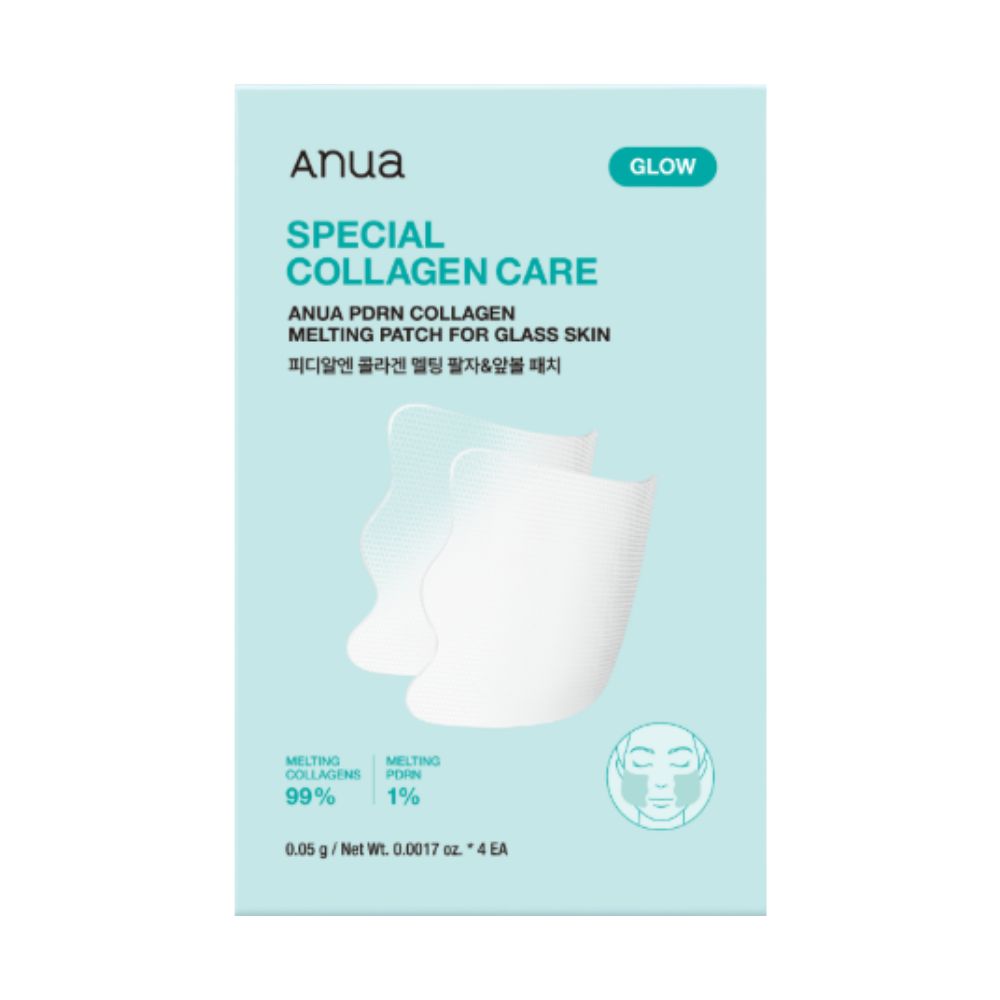 ANUA PDRN Collagen Melting Smile Line Cheek Patch Firming Care 0.05g, 4EA