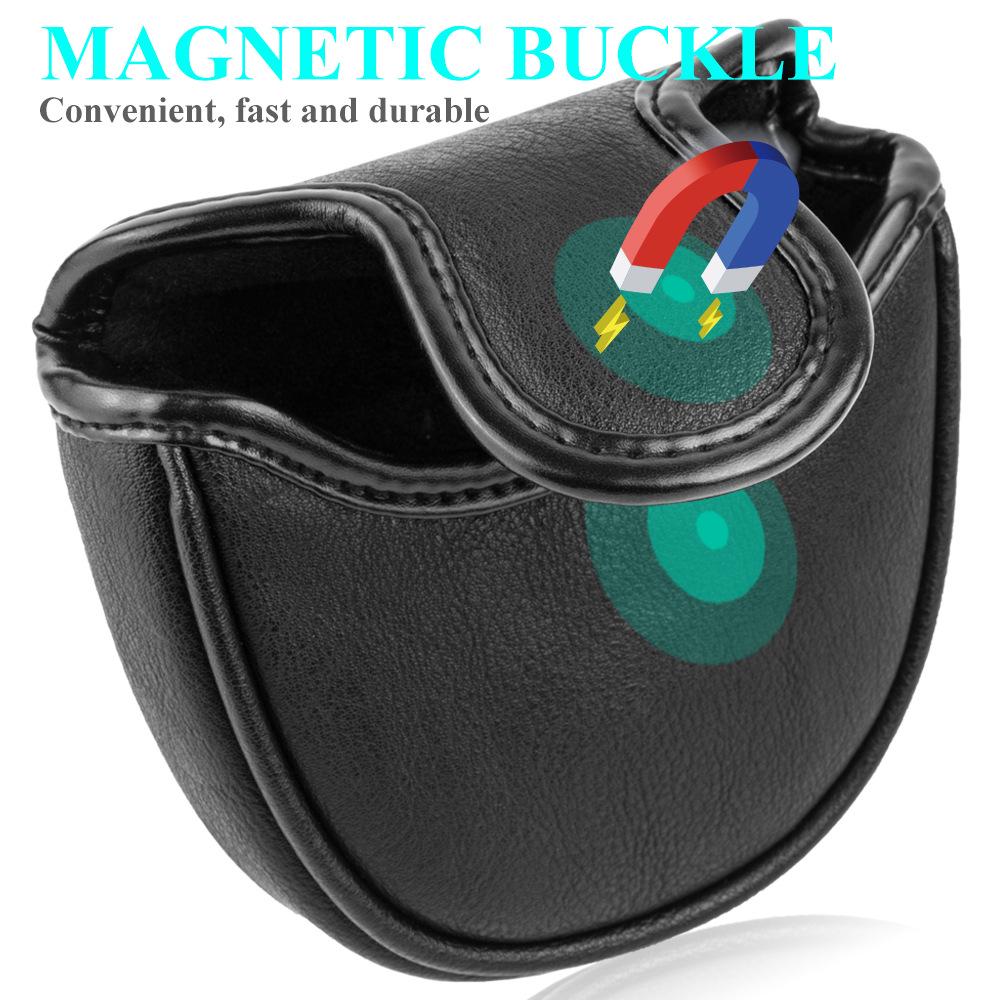 Nowe Pokrowiec na Główkę Kija Golfowego Putter - Wzór z Kreskówkowym Kotem