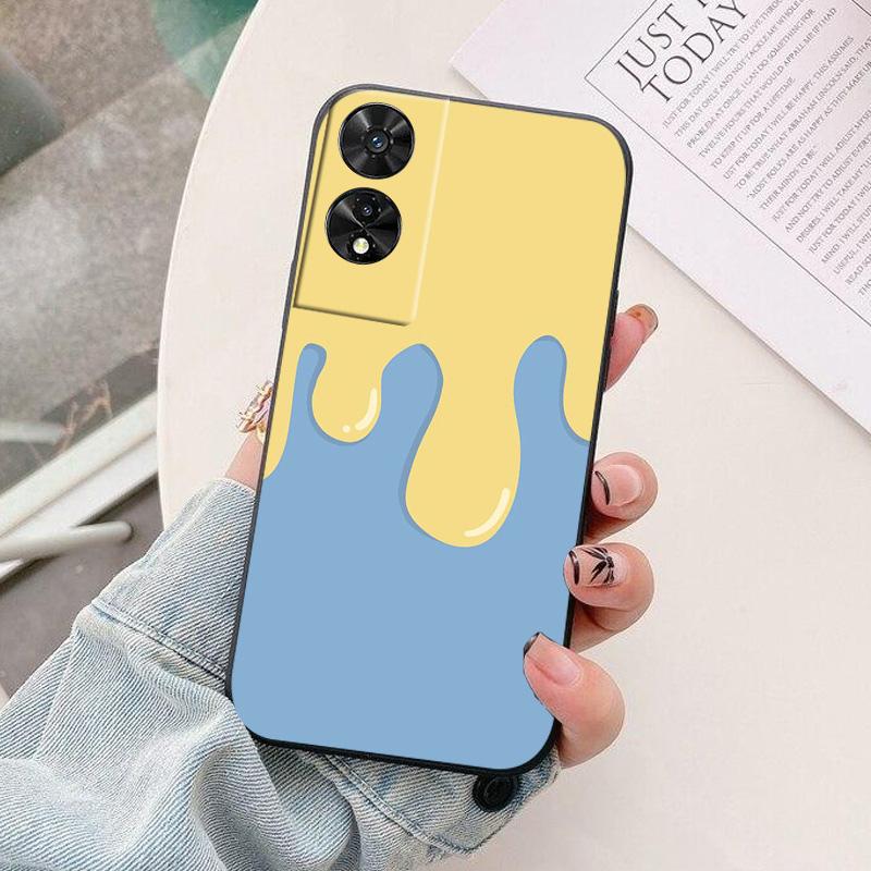 For TCL 50 SE Phone Case astronaut Silicone Camera Protection Back Cover For TCL 50 5G 505 501 503 502 Funda Coque Colorful