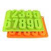 Silicone World Silicone Number Chocolate Mold DIY Cookie Candy Cake Mold Baking Pastry Mould Cake Decorate Kitchen Baking Tools