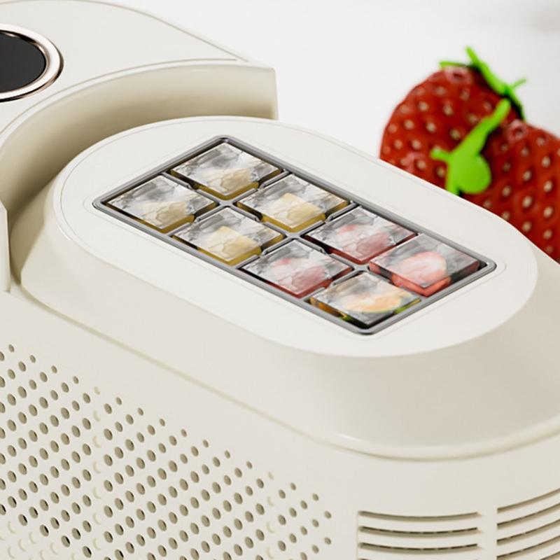 Malý výrobník ledu Přenosný výrobník ledu 12V Jednoduchý výrobník ledu Plastový výrobník ledu Vhodný pro různé kuchyně