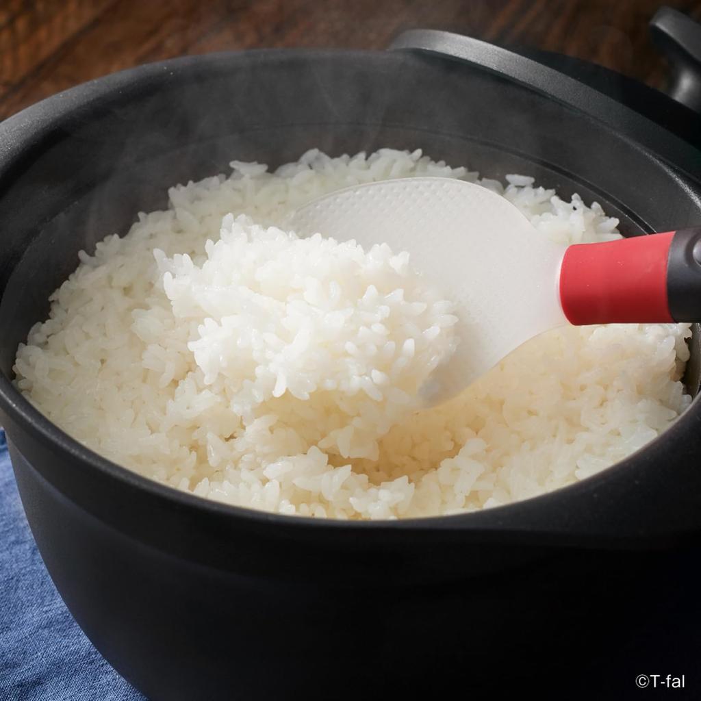 Tefal Rice Dishwasher Safe Standing Rice K21335 Scoop, Free-standing, Non-stick Embossed, "Ingenio Scoop"