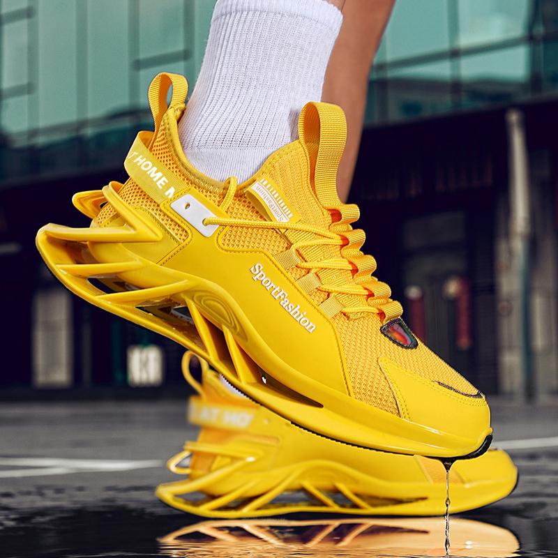 Herren Atmungsaktive Freizeit-Sneaker Luxusmode Laufschuhe Unisex Bequemes Tragen Tenis Rennschuhe