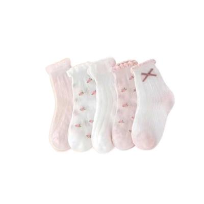 10 Pairs Kids Socks Boys Unisex Children Ankles Hosiery Casual Breathable Comfortable Footwear Accessory Summer School