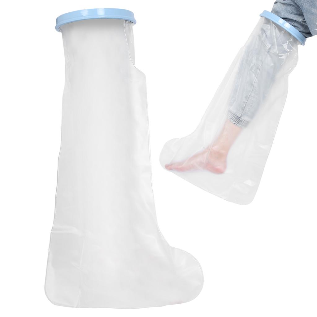 65cm Dospělé Kryty na Sádru na Nohu Vodotěsné Elastické Chrániče Sádry do Sprchy na Rány na Nohu
