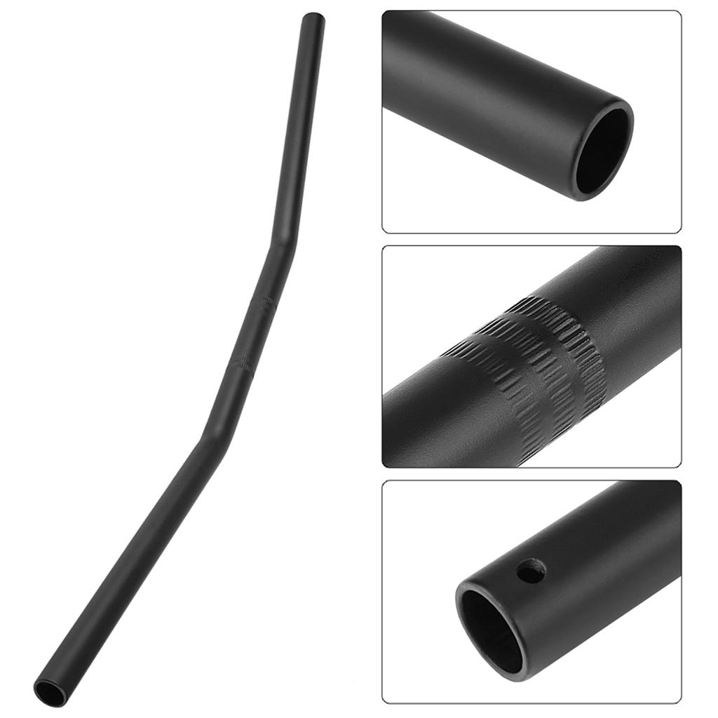 7 8Inch 22MM Motorcycle Retro Bend Handlebar Handle Bar Black