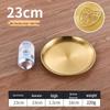 Korean Style 304 Stainless Steel Round Serving Plate