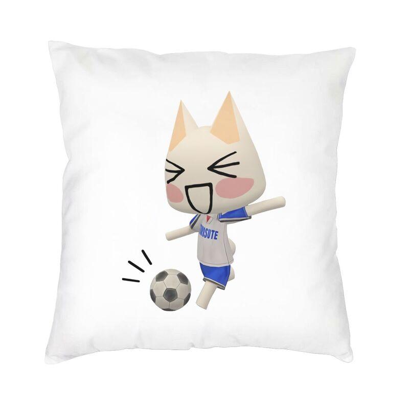 

Cartoon Animation Toro Inoue Cat Cushion Cover Double Side 3D Print Floor Pillow Case for Living Room Pillowcase Home Decorative 30x30cm 12x12in