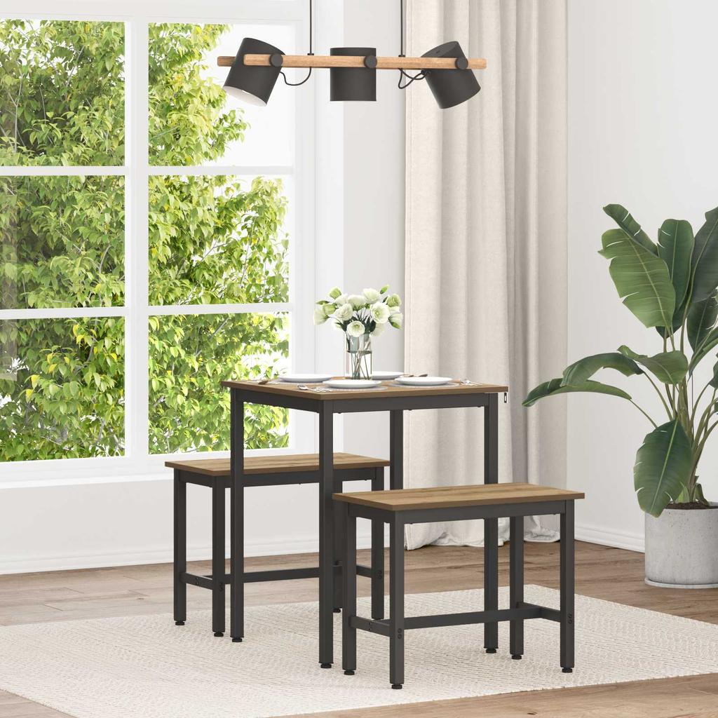 Dining Table 60 x 60 x 75 cm Metal