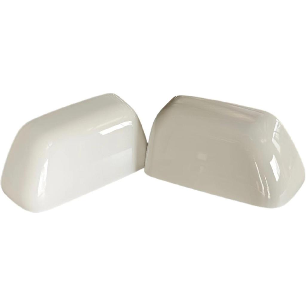 Oxford White Mirror Cover Caps For 2008-2024 Ford F250 F350 F450, Super Duty Towing Truck Accessories (17-22 Super Duty Oxford White)