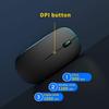 Wireless Rechargeable Mouse for Laptop Computer PC Slim Mini Noiseless Cordless Mouse 2.4G Mice for Home/Office