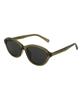 MAISON MASTER Bold Sunglasses Crystal Khaki-Black
