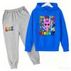 Kids' Hoodie and Pants Set for Boys and Girls - Anime Character Sweatshirt, Spring and Autumn Kids' Outfit